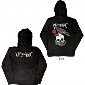 Bullet For My Valentine - Logo & Raven Uni Bl Hoodie  in the group OTHER / Övrigt /  at Bengans Skivbutik AB (5552073r)