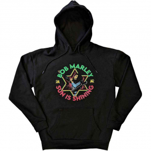 Bob Marley - Sun Is Shining Uni Bl Hoodie in the group OTHER / Övrigt /  at Bengans Skivbutik AB (5552092r)