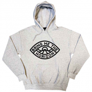 Bring Me The Horizon - Eye Uni Grey Hoodie  in the group OTHER / Övrigt /  at Bengans Skivbutik AB (5552105r)