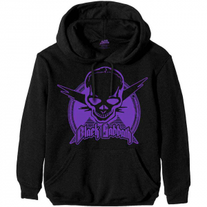 Black Sabbath - Aviation Skull Uni Bl Hoodie in the group OTHER / Övrigt / at Bengans Skivbutik AB (5552138r)