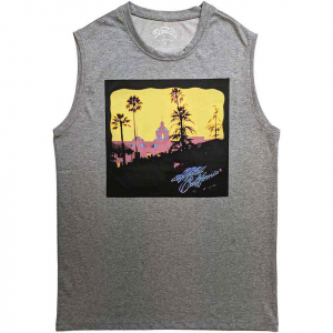 Eagles - Hotel California Uni Grey Tank Shirt in the group OTHER / Övrigt /  at Bengans Skivbutik AB (5552163r)