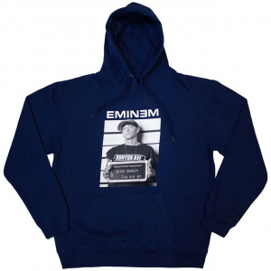 Eminem - Arrest Uni Blue Hoodie  in the group OTHER / Övrigt /  at Bengans Skivbutik AB (5552172r)