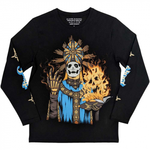 Ghost - The Burning Uni Bl Long Sleeve  in the group OTHER / Övrigt /  at Bengans Skivbutik AB (5552280r)
