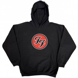 Foo Fighters - Ff Logo Uni Bl Hoodie  in the group OTHER / Övrigt /  at Bengans Skivbutik AB (5552556r)