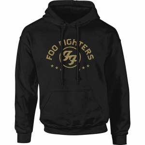 Foo Fighters - Arched Stars Uni Bl Hoodie  in the group OTHER / Övrigt /  at Bengans Skivbutik AB (5552559r)