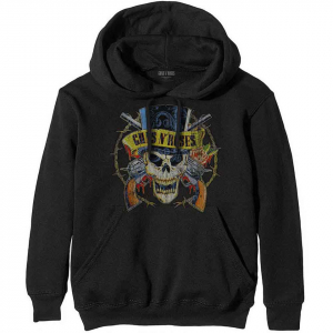 Guns N Roses - Top Hat Uni Bl Hoodie  in the group OTHER / Övrigt /  at Bengans Skivbutik AB (5552575r)