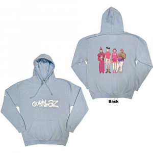 Gorillaz - Cracker Island Uni Lht Blue Hoodie  in the group OTHER / Övrigt /  at Bengans Skivbutik AB (5552591r)