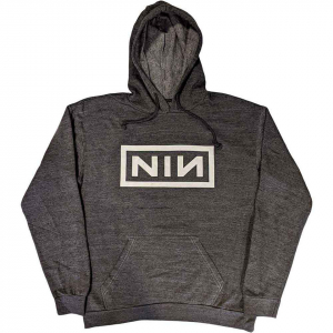 Nine Inch Nails - Classic Logo Uni Char Hoodie  in the group OTHER / Övrigt /  at Bengans Skivbutik AB (5553713)