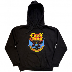 Ozzy Osbourne - Bat Circle Uni Bl Hoodie  in the group OTHER / Övrigt /  at Bengans Skivbutik AB (5553920r)