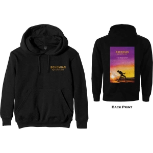Queen - Movie Poster Uni Bl Hoodie in the group OTHER / Övrigt /  at Bengans Skivbutik AB (5553964r)