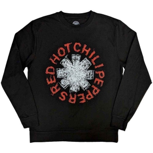 Red Hot Chili Peppers - Scribble Asterisk Uni Bl Sweatshirt  in the group MERCHANDISE / Sweatshirt / Pop-Rock at Bengans Skivbutik AB (5554670r)