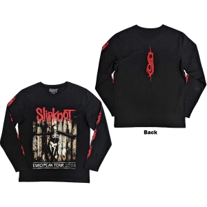Slipknot - Skeleton Flag Uni Bl Longsleeve in the group MERCHANDISE / T-shirt / Heavy Metal at Bengans Skivbutik AB (5554911r)