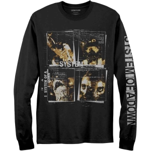 System Of A Down - Face Boxes Uni Bl Longsleeve  in the group MERCHANDISE / T-shirt / Heavy Metal at Bengans Skivbutik AB (5554923r)