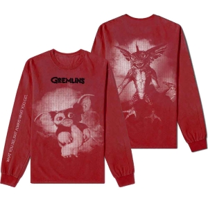 Warner Bros - Gremlins Graphic Uni Red Longsleeve  in the group MERCHANDISE / T-shirt / Soundtrack at Bengans Skivbutik AB (5555674r)
