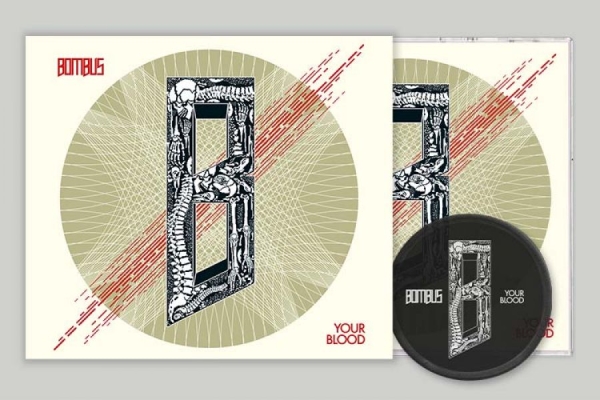 Bombus - Your Blood + Patch in the group CD / Hårdrock at Bengans Skivbutik AB (5555758)