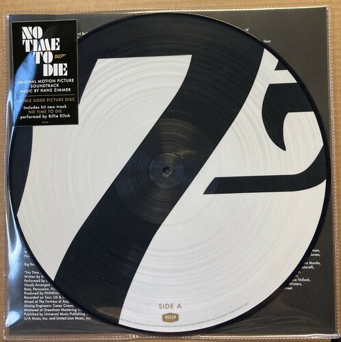 Soundtrack - Hans Zimmer - No Time To Die (007 Limite in the group VINYL / Film-Musikal at Bengans Skivbutik AB (5556214)