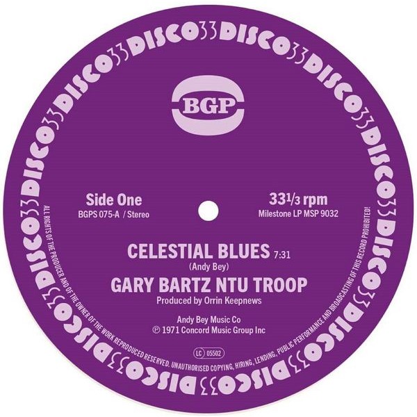 Gary Bartz Ntu Troop / Gary Bartz - Celestial Blues / Gentle Smiles in the group VINYL / Jazz at Bengans Skivbutik AB (5556264)