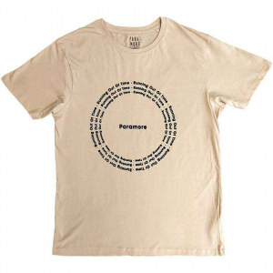 Paramore - Root Circle Uni Sand T-Shirt  (M) in the group OTHER / Övrigt /  at Bengans Skivbutik AB (5556637)