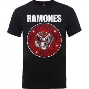 Ramones - Red Fill Seal Bl T-Shirt  (S) in the group OTHER / Övrigt /  at Bengans Skivbutik AB (5556771)