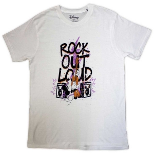 Disney Mickey Mouse - Rock Out Loud Uni Wht T-Shirt in the group MERCHANDISE / T-shirt / Soundtrack at Bengans Skivbutik AB (5557026r)
