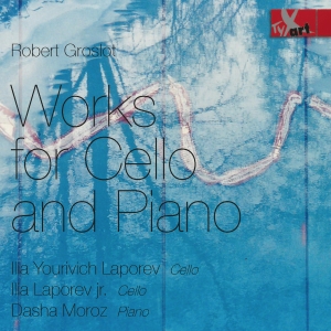 Ilia Yourivich Laporev Ilia Lapore - Robert Groslot - Works For Cello An in the group CD / Klassiskt at Bengans Skivbutik AB (5557771)
