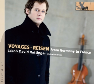 Rattinger Jakob David - Voyages - Music For Viola Da Gamba in the group CD / Klassiskt at Bengans Skivbutik AB (5557838)