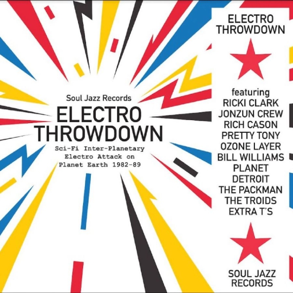 Soul Jazz Records Presents - Electro Throwdown ? Sci-Fi Inter-Pl in the group OUR PICKS / Friday Releases / Friday the 4th of october 2024 at Bengans Skivbutik AB (5558674)