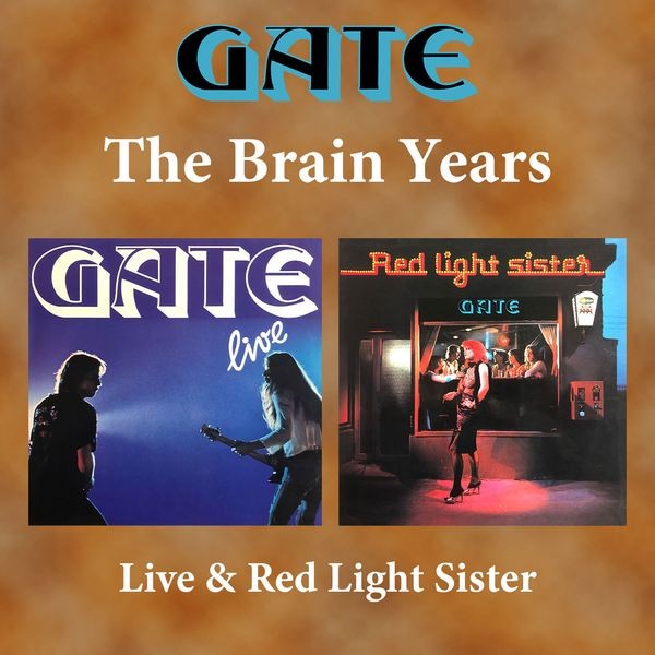 Gate - The Brain Years ? Live + Red Light in the group CD / Pop-Rock at Bengans Skivbutik AB (5558962)