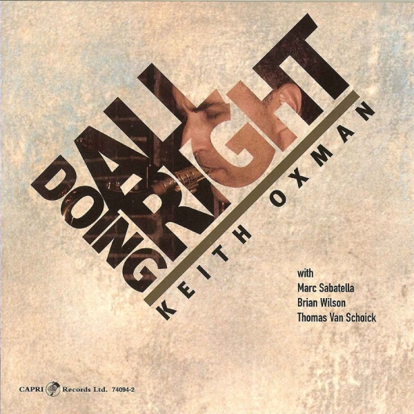 Keith Oxman - Doing All Right in the group CD / Bestsellers at Bengans Skivbutik AB (5558975)
