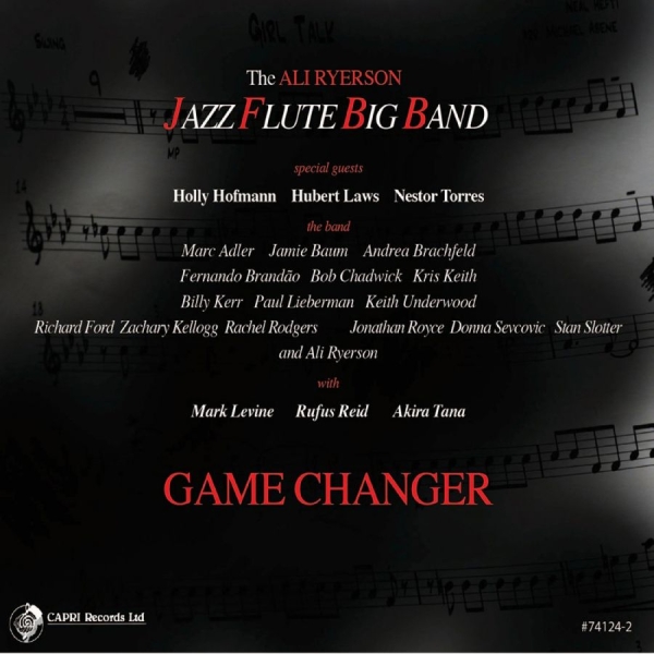The Ali Ryerson Jazz Flute Big Band - Game Changer in the group CD / Jazz at Bengans Skivbutik AB (5559078)