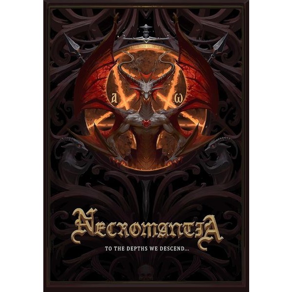 Necromantia - To The Depths We Descend (A5 Digipa in the group CD / Hårdrock at Bengans Skivbutik AB (5560437)