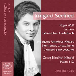 Mozart/Händel/Wolf - Vocal Recital Irmgard Seefried in the group CD / Klassiskt at Bengans Skivbutik AB (5560704)