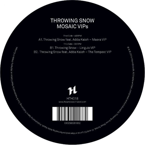 Throwing Snow - Mosaic Vips in the group VINYL / Bestsellers at Bengans Skivbutik AB (5561067)