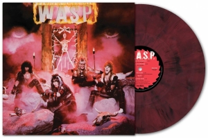 W.A.S.P. - W.A.S.P. (Red/Black Marbled Vinyl L in the group VINYL / Hårdrock at Bengans Skivbutik AB (5561352)