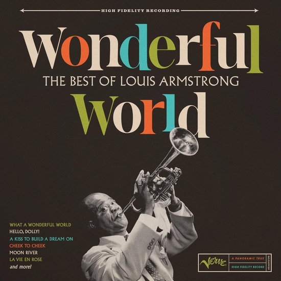 Louis Armstrong - Wonderful World: The Best Of Louis Armstrong in the group VINYL / Bestsellers at Bengans Skivbutik AB (5561954)