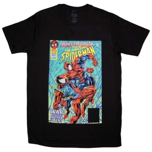 Marvel - War Of Spider-Men Cover Uni Bl T-Shirt in the group MERCHANDISE / T-shirt / Soundtrack at Bengans Skivbutik AB (5562486r)