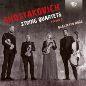 Quartetto Nous - Shostakovich: String Quartets, Vol. in the group OUR PICKS / Friday Releases / Friday the 4th of october 2024 at Bengans Skivbutik AB (5562638)