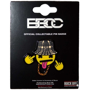 Bbcc - Disrespectful Emoji Pin Badge in the group MERCHANDISE / Pin-Button Badge / Miscellaneous at Bengans Skivbutik AB (5562870)