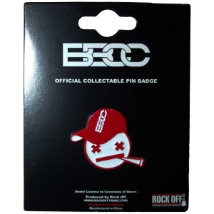 Bbcc - Red Emoji Pin Badge in the group MERCHANDISE / Pin-Button Badge / Miscellaneous at Bengans Skivbutik AB (5562872)
