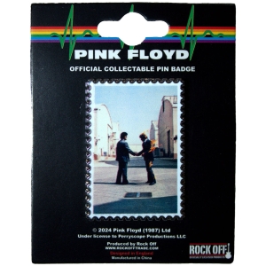 Pink Floyd - Wish You Were Here Stamp Pin Badge in the group MERCHANDISE / Pin-Button Badge / Pop-Rock at Bengans Skivbutik AB (5562895)