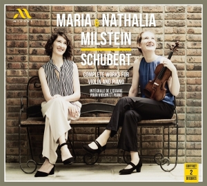 Maria Milstein & Nathalia Milstein - Schubert: Complete Works For Violin And Piano in the group OTHER / Övrigt /  at Bengans Skivbutik AB (5562917)