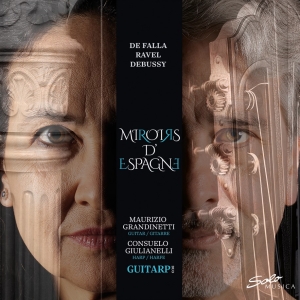 Guitarp Duo - Debussy, Falla & Ravel: Miroirs DâE in the group OUR PICKS / Friday Releases / Friday the 11th october 2024 at Bengans Skivbutik AB (5562945)