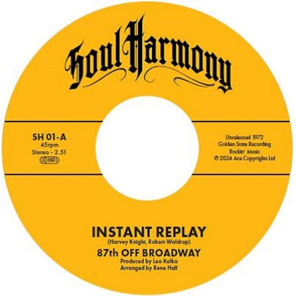 87Th Off Broadway / Larry Sanders - Instant Replay / I'm In Love in the group VINYL at Bengans Skivbutik AB (5563091)