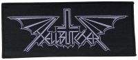 Hellbutcher - Patch Logo Stripe  (7,6 X  18,3 Cm) in the group MERCHANDISE / Patch / Heavy Metal at Bengans Skivbutik AB (5563131)