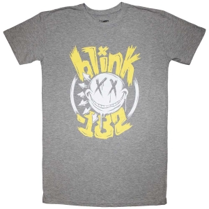 Blink-182 - Big Smile Lady Grey T-Shirt Dress  (M) in the group MERCHANDISE / T-shirt / Punk at Bengans Skivbutik AB (5563258)