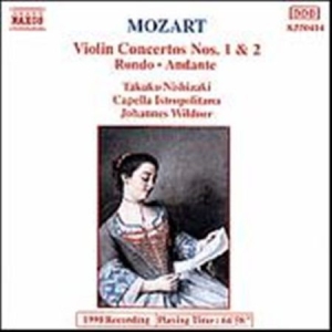 Mozart W A - Violin Concertos 1 & 2 in the group CD / Övrigt at Bengans Skivbutik AB (556364)