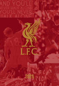 Liverpool Fc  - 2025 A5 Diary in the group MERCHANDISE / Merch / Sport at Bengans Skivbutik AB (5563843)
