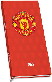 Manchester United Fc - 2025 Slim Diary in the group MERCHANDISE / Merch / Sport at Bengans Skivbutik AB (5563849)