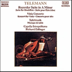 Telemann Georg Philipp - Recorder Suite in the group CD / Övrigt at Bengans Skivbutik AB (556387)