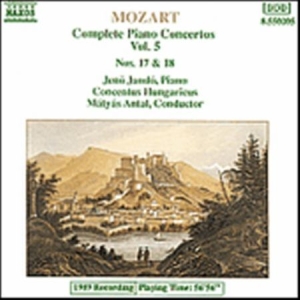 Mozart Wolfgang Amadeus - Complete Piano Concertos Vol 5 in the group CD / Klassiskt at Bengans Skivbutik AB (556413)